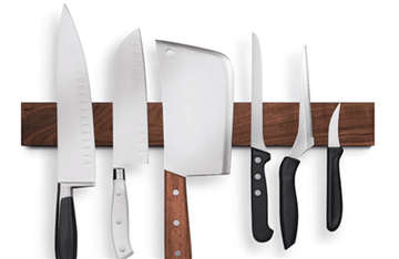 Walnut Ntoo Sib Nqus Riam Holder, Phab Ntsa Mounted Riam Sawb