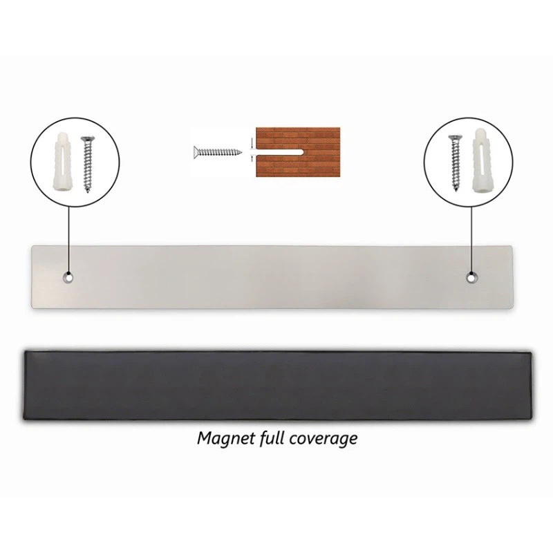 Stainless Steel Wall-Mounted Magnetic Knife Holder best